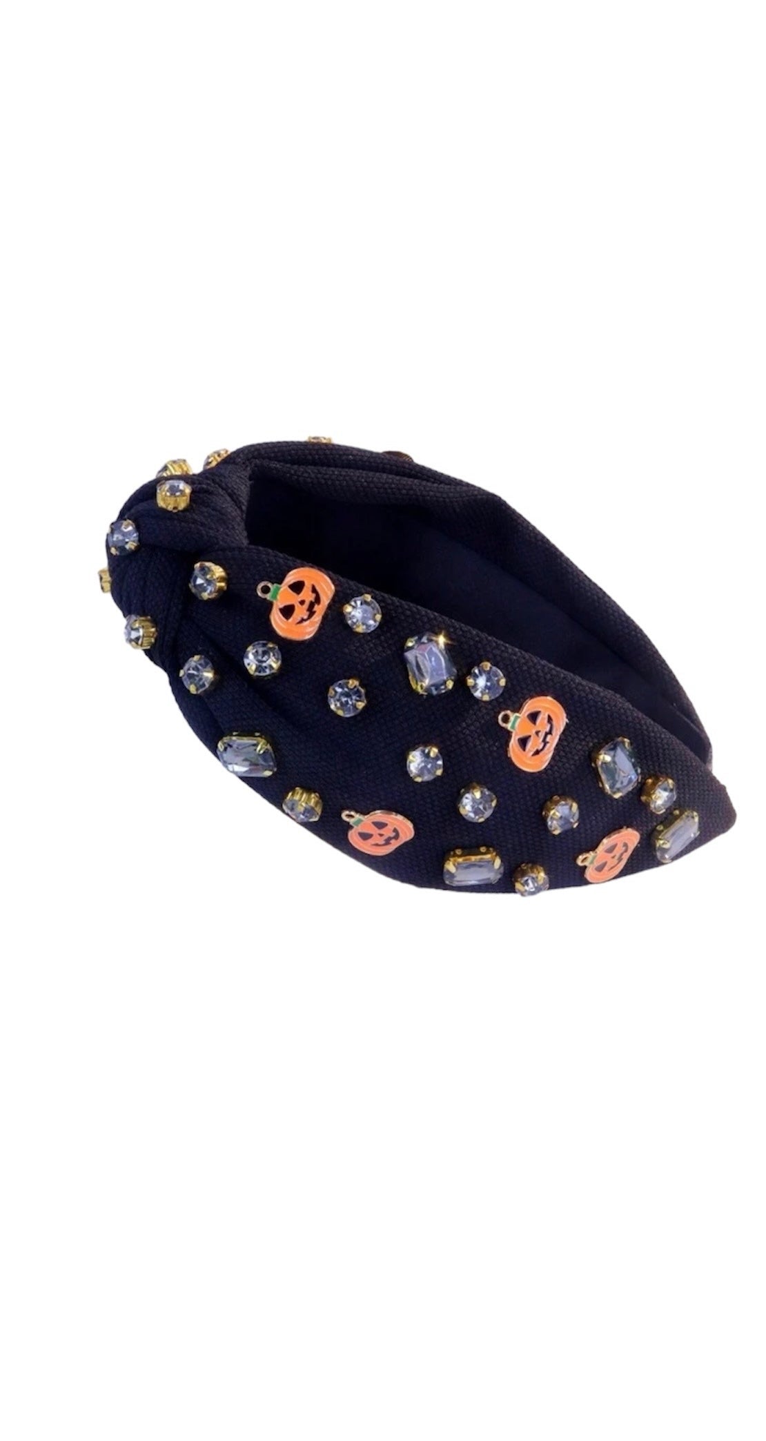 Black pumpkin decor