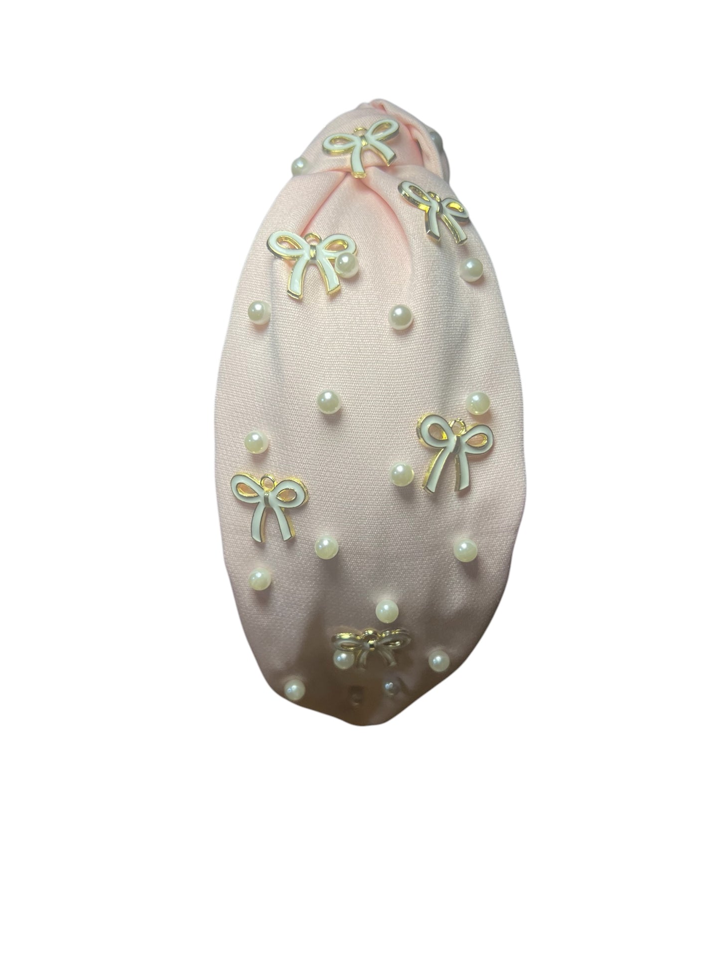 Valentine Day- Pink ribbon headband