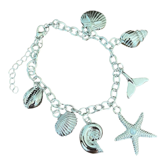 Starfish charm bracelet
