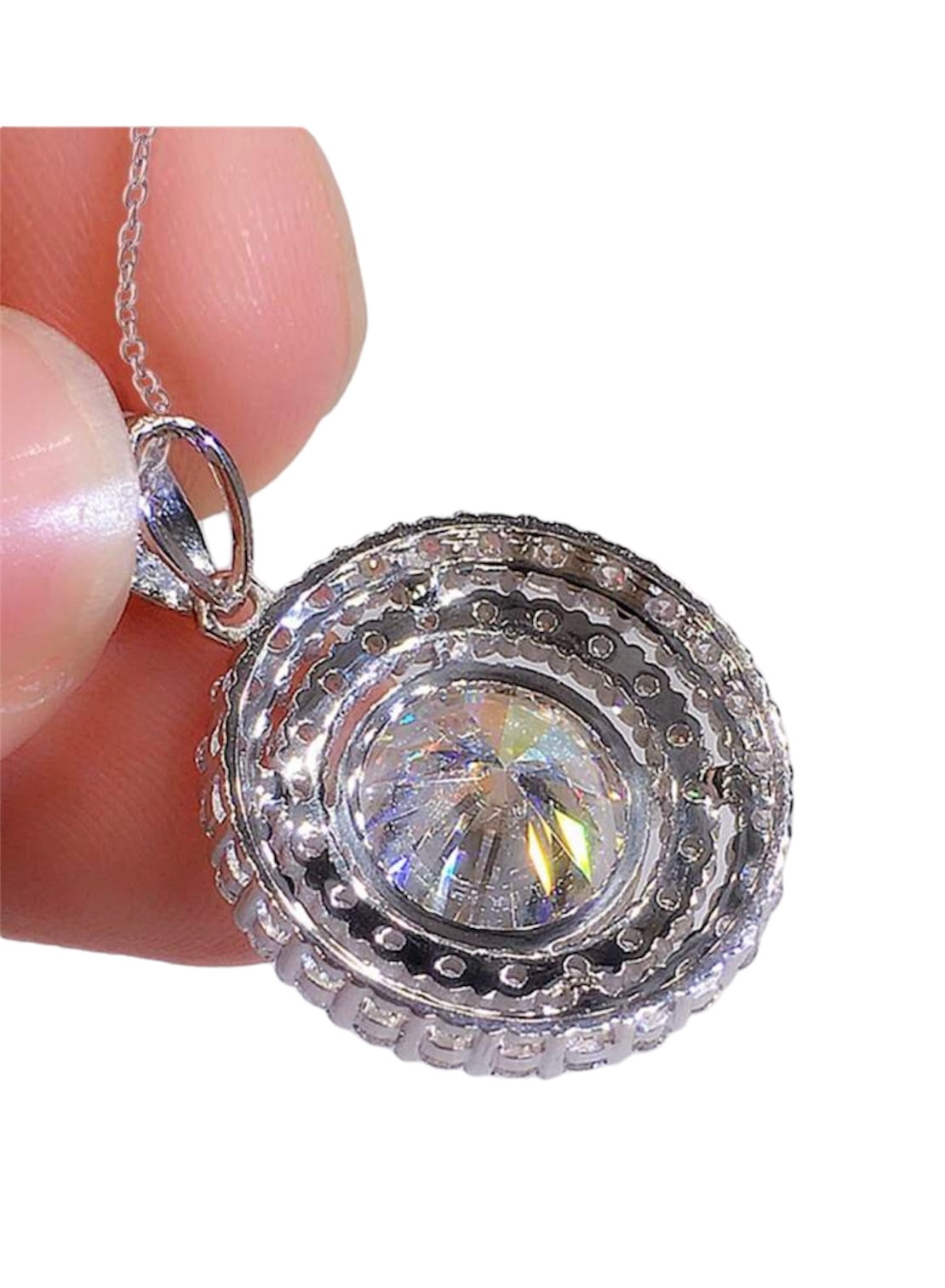 Round Pendant Necklace