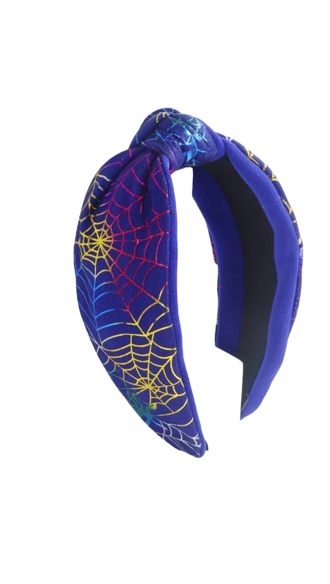 Purple Spiderweb Headband