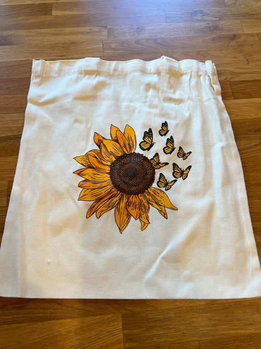 Tote Bag Sunflower Tan