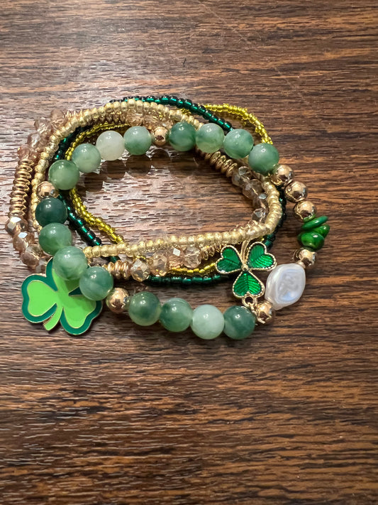 Shamrock Bracelet set