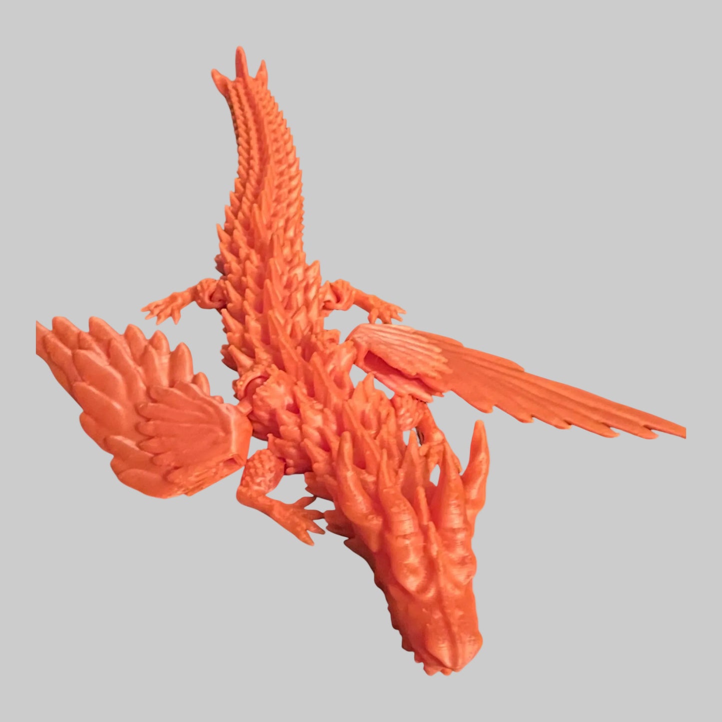 Dragon with wings
